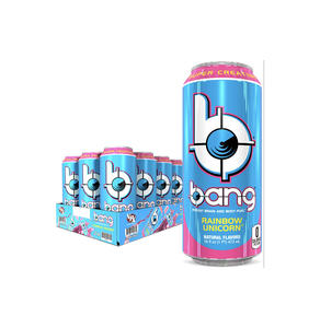 Bebida Energética Bang al por Mayor, Sabores Surtidos, Rainbow Unicorn, Purple Haze y Sour Heads, en Cajas Mixtas de 24 Unidades para Distribuidores - Product Image 5