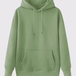 OEM Custom 100% Cotton Solid Pullover <b>Hoodie</b> for <b>Men</b> Anti-Wrinkle Breathable Quick Dry Eco-Friendly Winter Casual - Product Image 1