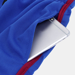 กางเกงขาสั้นผู้ชายผ้าตาข่ายรัดเชือกสำหรับออกกำลังกายกลางแจ้งลำลอง แห้งเร็ว ระบายอากาศได้ดี ผลิตจากโพลีเอสเตอร์ 100% สีสันหลากหลาย รับผลิตตามสั่งสำหรับฤดูร้อน ขายส่ง - Product Image 5