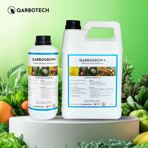 Engrais Biologique Liquide QarboGrow+ à Haute Efficacité pour la Photosynthèse, Pureté 99%, pour la Croissance des Plantes, Agriculture, Exportation - Product Image 1