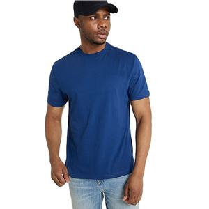 Camiseta de Cuello Redondo, Camiseta de Algodón para Hombre, Diseño de Logotipo Personalizado, Cuello Redondo, Corte Ajustado - Product Image 2