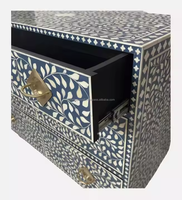 Commode de luxe moderne en os de nacre, fabriquée à la main, design durable, artisanat, couleur et taille personnalisables pour la maison et le salon