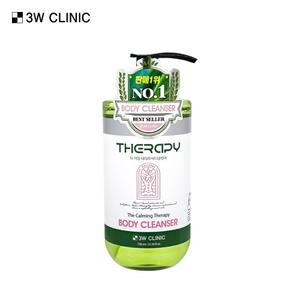 Nettoyant corporel à base de plantes 3W Clinic 750 ml Crème apaisante thérapeutique - Product Image 1