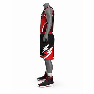 <b>Elite</b> Performance Custom Basketball Uniform Set with Breathable Fabric and Sublimated Design for Professional Teams - Product Image 4
