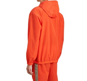 OEM ODM Survêtement coupe-vent avec bandes réfléchissantes et sweat à capuche réglable pour le jogging de nuit et l'entraînement en salle de sport - Product Image 4