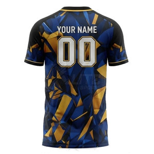 Customizable High Performance <b>Soccer</b> Jersey Short Sleeve Quick Dry 100% Polyester Comfortable Breathable for Professional Club - Product Image 3