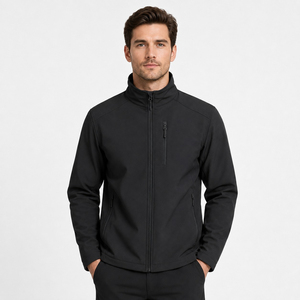Vêtements modernes et durables avec tissu extensible flexible, vestes softshell pour hommes, protection respirante, confort, vestes softshell pour hommes - Product Image 1