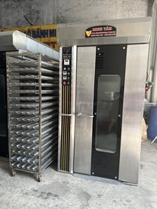 Horno Rotatorio de 16 Bandejas, Nuevo, con 1 Año de Garantía, 2025, para Panadería, 380V, Motor Eléctrico de Calidad Vietnamita, Flours Minh Tam LX16M - Product Image 5