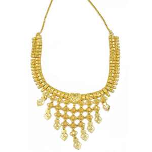 Wholesale 14K18K24K Micron Gold Plated Traditional Floral Design <b>Bridal</b> Jewelry Set France European Design Fashion Jewelry Sets - Product Image 3