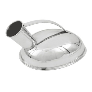 <b>Medical</b> Grade Stainless Steel Urinal <b>Pot</b> for Men Durable Bedside Urine Collection Container with Ergonomic Shape Leak Resistant - Product Image 2