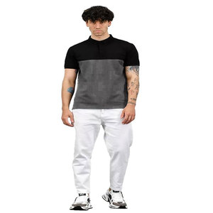 Personnalisé de haute qualité avec Logo Plan coton surdimensionné lavage à l'acide pour hommes 240gsm luxe t-shirt blanc - Product Image 1
