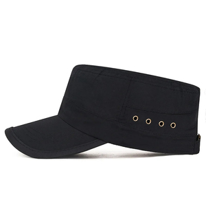 Wholesale <b>Flat</b> Cap Unisex Adjustable Breathable <b>Flat</b> Caps Beige Casual Style Outdoor Spring Summer Wear Adults ODM OEM - Product Image 5