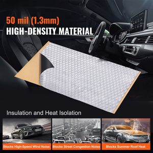 Tappetino Insonorizzante per Auto 52 Piedi Quadrati, Isolante Acustico in Butile con Cotone per Riduzione del Rumore - Product Image 2