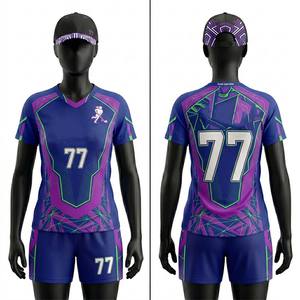 Uniformes de Floorball Sublimés Personnalisés, Maillots et Shorts d'Équipe en Polyester Respirant pour Clubs et Écoles - Product Image 2