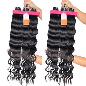 วิกผมทำจากผมแบบเต็มตัวพร้อมช่อผมทรงหลวมแบบ100% ผมต่อจากเวียดนามวิกผมด้านหน้าเป็นลูกไม้สวิส/เอชดี - Product Image 3