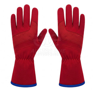 Gants de course d'hiver personnalisés pour pilotes de sport automobile - Conception légère antidérapante à doigts complets pour une maniabilité améliorée, ignifuges - Product Image 2