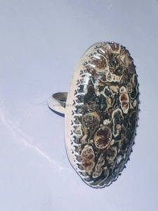 Anillo de Plata de Ley 925 Natural con Piedra Preciosa Genuina, Anillo Bohemio, Joyería de Plata Hecha a Mano, Regalo para Ella - Product Image 2