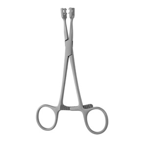 Pinces à os Kuta 125 mm de long - Qualité supérieure, réutilisables, certifiées CE, pinces orthopédiques pour la chirurgie générale par Metal Med - Product Image 6