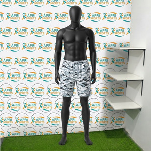 Shorts décontractés pour hommes, shorts de sport pour adultes, vente en gros, vêtements de sport pour hommes, shorts de course couleur unie - Product Image 2