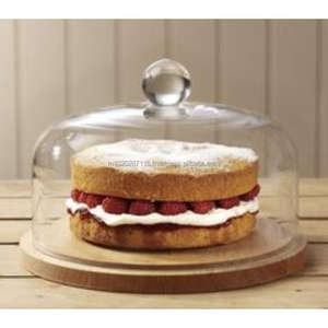 Présentoir à gâteaux en bois attrayant pour les événements nuptiaux à thème rustique douches de bébé et arrangements de desserts de mariage - Product Image 5