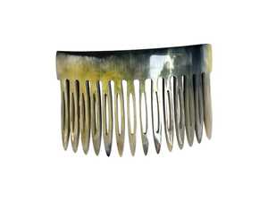 Peine de Cuerno de Búfalo Ecológico Hecho a Mano, Color Natural, Peine Moderno para Masaje Capilar y Barba, Regalo Empresarial a Precio Económico - Product Image 2