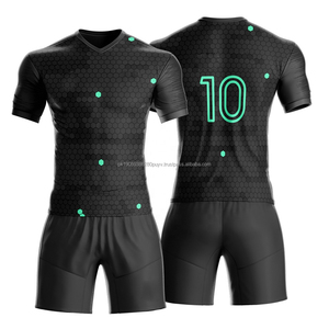 Camiseta de fútbol para hombre superventas 2025, uniforme impreso por sublimación al por mayor - Product Image 3