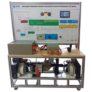 Équipement d'enseignement automobile Véhicule à énergie nouvelle Banc d'essai de performance pour moteur synchrone à aimant permanent École professionnelle - Product Image 1