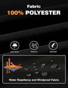 เสื้อแจ็คเก็ตผ้าแคนวาสมีฮู้ดสำหรับผู้ชาย 100% ไนลอน กันน้ำ กันลม เป็นมิตรกับสิ่งแวดล้อม ระบายอากาศได้ดี ป้องกันรังสียูวี น้ำหนักเบา - Product Image 2