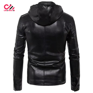 Veste en cuir pour homme sur mesure, dernier design, prix compétitif, vente exceptionnelle, votre propre logo, nouveau style, vestes en cuir pour homme - Product Image 2