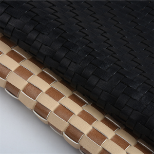 0.8Mm-3.0Mm <b>Knitted</b> Braided Suede Leather Fabric for <b>Throw</b> Pillow Cushion Bags Furniture - Product Image 3