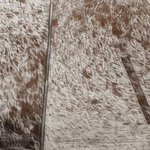 Chaqueta de Cuero Premium para Hombre con Diseño de Logotipo Personalizado y Función Térmica, Chaqueta de Cuero con Cuello Alto para la Temporada de Invierno - Product Image 6