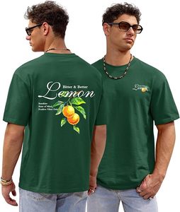 T-shirt pour homme à imprimé graphique, col rond décontracté, manches courtes, tissu léger et respirant, style streetwear élégant, à porter au quotidien - Product Image 1