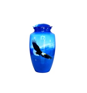 Urne funéraire en métal de qualité supérieure avec matériau résistant à la rouille pour une conservation durable des cendres - Product Image 4