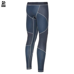 กางเกงรัดรูประบายอากาศสำหรับผู้ชายกางเกงออกกำลังกายผ้าสแปนเด็กซ์แบบแห้งเร็วผ้าโพลีเอสเตอร์ - Product Image 2