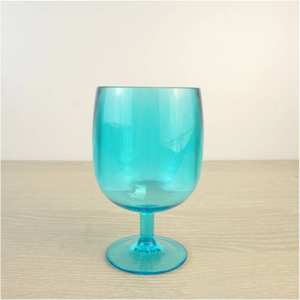 [Holar] Copa de vino pequeña de plástico azul de 360cc fabricada en Taiwán para Bar, fiesta, boda y comedor al aire libre - Product Image 4