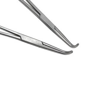 Pinzas Hemostáticas Quirúrgicas, Pinza para Pedículo Renal, Pinza de Bloqueo para Arteria, Instrumento de Cirugía General de Acero Inoxidable, Certificado CE - Product Image 2
