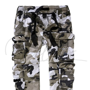 Best Selling Men's Straight Low Waist Cargo <b>Trousers</b> Comfortable Fabric New Style Casual Outdoor Wear - Product Image 3