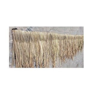 Personnalisé 1m x 6m naturel jonc de mer feuilles de palmier bambou mobilier d'extérieur feuille de chaume déco mur toiture maison jardin événement projets - Product Image 5