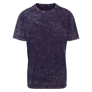 เสื้อยืดคอตตอนย้อมสีเขียวเข้มสำหรับผู้ชาย แขนสั้น คอกลม ทรงปกติ สวมใส่สบาย ผ้าเจอร์ซีย์ถัก พิมพ์ลายตัวอักษรด้านหน้า - Product Image 5