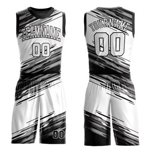 Uniformes de Baloncesto Personalizados de Alta Calidad para Hombre, Tallas Grandes, Transpirables, de Secado Rápido, 100% Poliéster, Camisetas de Equipo - Product Image 1