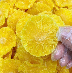 Piña Deshidratada Suave de Alta Calidad, Snack de Fruta Tropical, Sabor Natural, Bocado Dorado y Masticable, Venta al por Mayor Directa de Fábrica, Cadena de Suministro OEM - Product Image 5