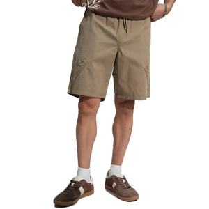 Pantalones de paracaídas de algodón de talla grande para hombre al por mayor, pantalones cortos de carga con logotipo personalizado transpirable, ropa de calle para exteriores - Product Image 1