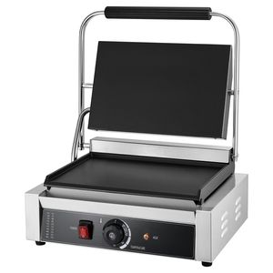 Piastra Elettrica Commerciale per Panini da 1800W in Acciaio Inox con Controllo della Temperatura per la Cottura di Sandwich - Product Image 1