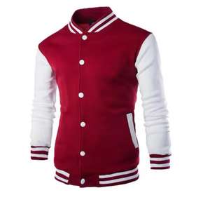 Chaquetas Varsity Personalizadas para Hombre, Nuevo Estilo, Diseños Modernos, Manga Larga - Product Image 3
