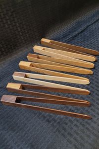 Unique Shape Wooden Tong Elegant Handmade Design Perfect Kitchen Tool for Home Restaurant Daily Use <b>Utensil</b> Best in India - Product Image 6