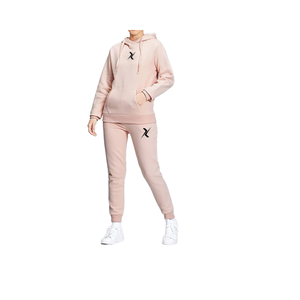 Ensemble sweat à capuche et pantalon de jogging pour femme, best-seller, avec poche kangourou, fermeture éclair frontale, séchage rapide, respirant, imprimé numérique uni - Product Image 1