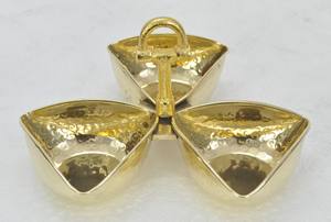 Cuencos de Lujo para Decoración de Bodas, Artesanía Metálica, Cuenco para Servir Dátiles y Chocolate, Asas con Diseño de Bocado de Caballo, Cuenco Dorado, Sets de Regalo, Centro de Mesa - Product Image 3