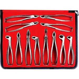 Pinces dentaires pour extraction manuelle, en acier inoxydable, légères, réutilisables, kit d'instruments chirurgicaux médicaux de classe - Product Image 2