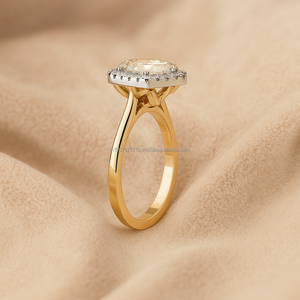 Original 18K Gold VVS Moissanite Solitaire Wedding Band for <b>Men</b> IGI Certified Fine Emerald Cut Diamond 925 <b>Silver</b> <b>Ring</b> - Product Image 2