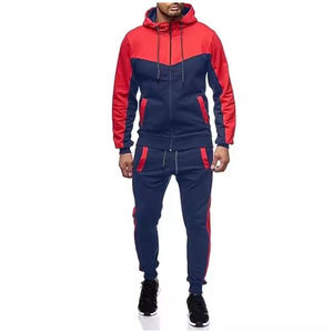 Ensembles de survêtements assortis pour couple en molleton technique respirant, ensembles deux pièces, survêtement de jogging en molleton technique - Product Image 5